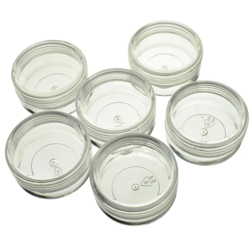 1 5 inch plastic containers 6 pack