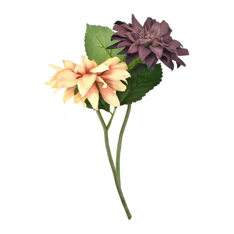 11 inch artificial dahlia floral pick