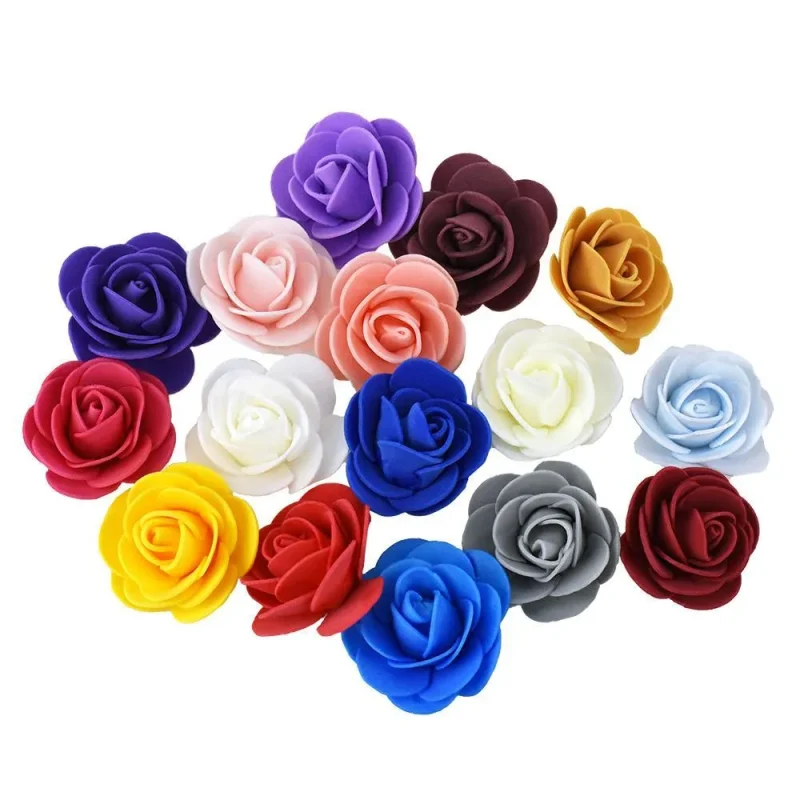 12 pack 1 3 4 craft foam roses