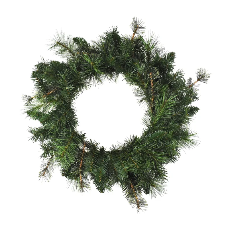 15 inch artificial cashmere hardneedle wreath