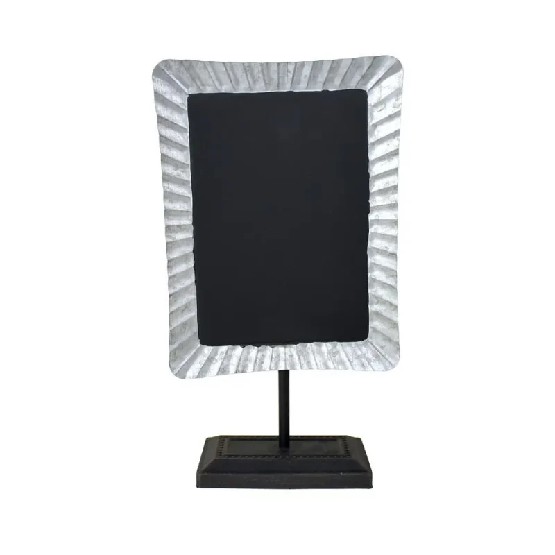 15 inch tin frame chalkboard stand