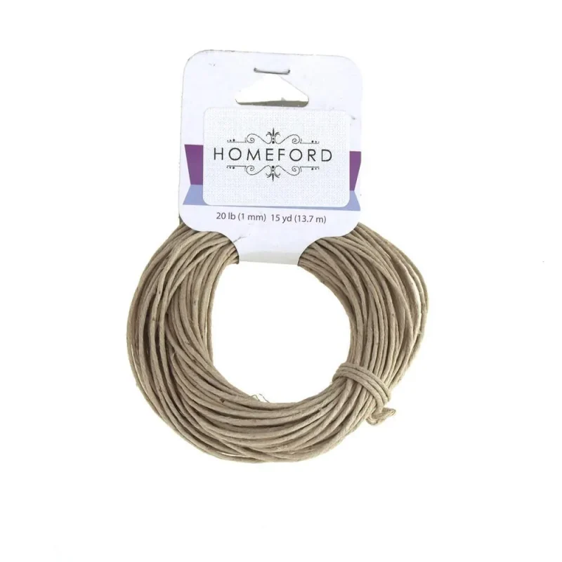 1mm natural hemp cord 15 yard spool