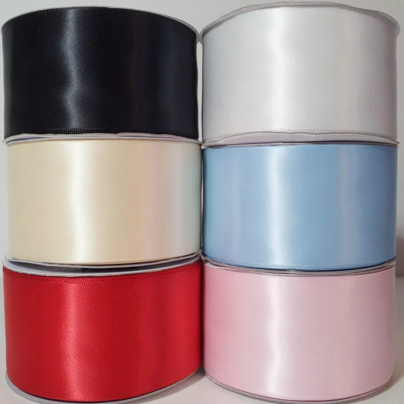 2 satin ribbon roll 50 yards