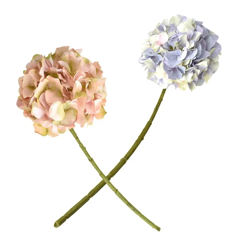 20 inch tall artificial hydrangea stem