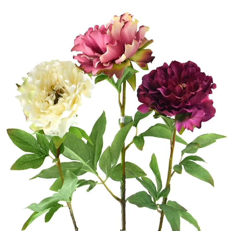 21 artificial peony spray for home decor