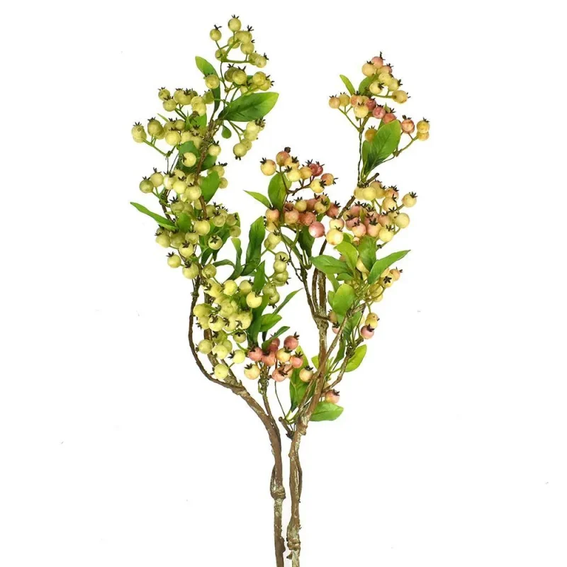 21 inch artificial berry spray branch