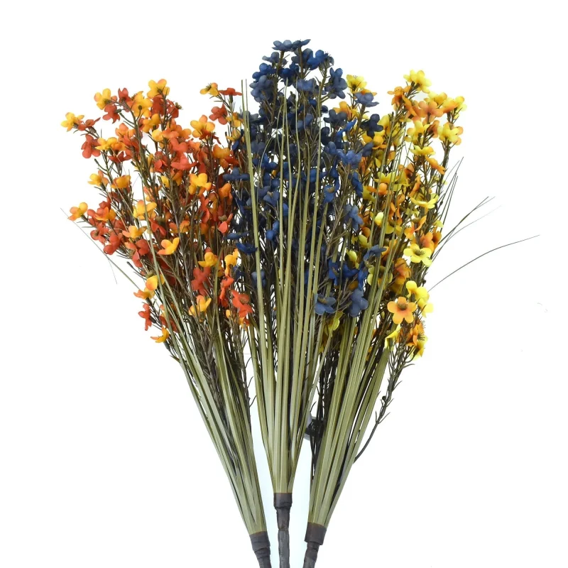 25 inch artificial wax flower spray