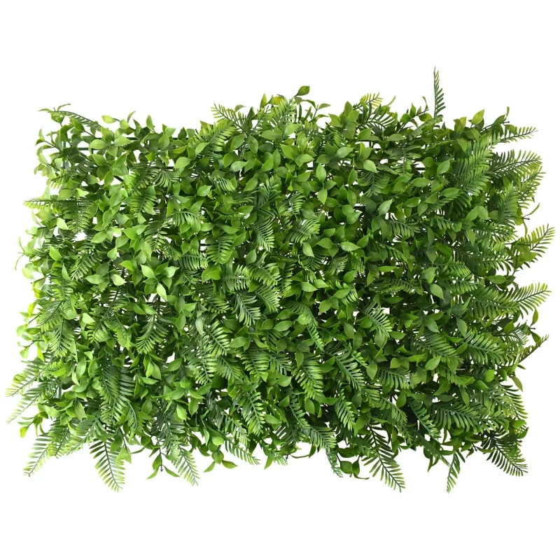 27 artificial greenery mat panel sprouting plants