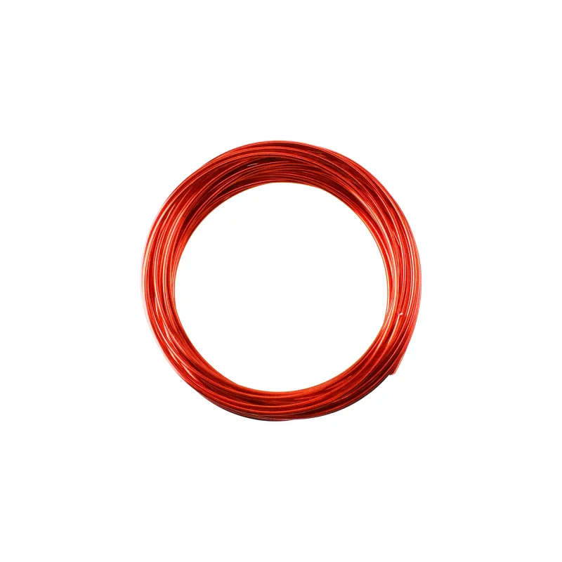 2mm red aluminum wire 10 yards decorative craft wire