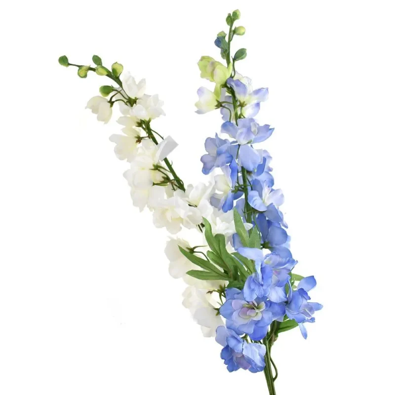 36 tall silk delphinium stem