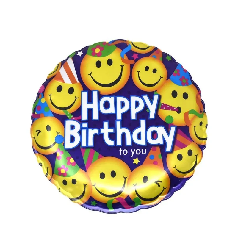 3d balloon emoji wall decal 6 25 birthday sticker