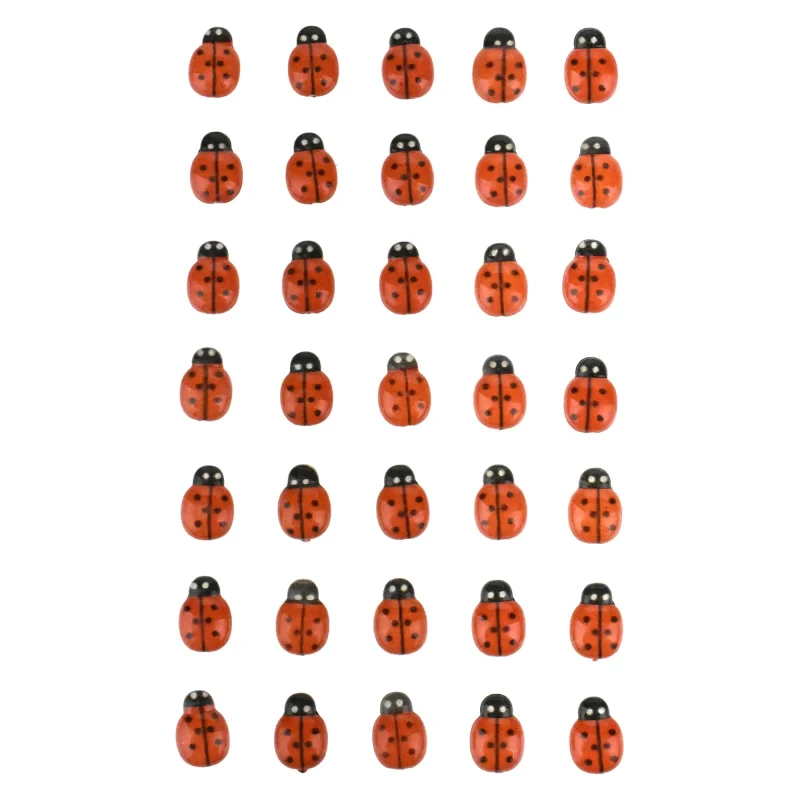 3d ladybug craft stickers 5 8 x 35 pack