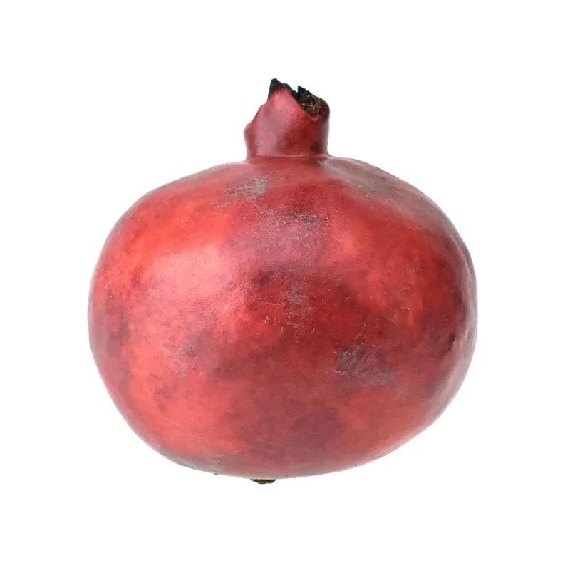 4 inch artificial pomegranate fruit weighted d cor