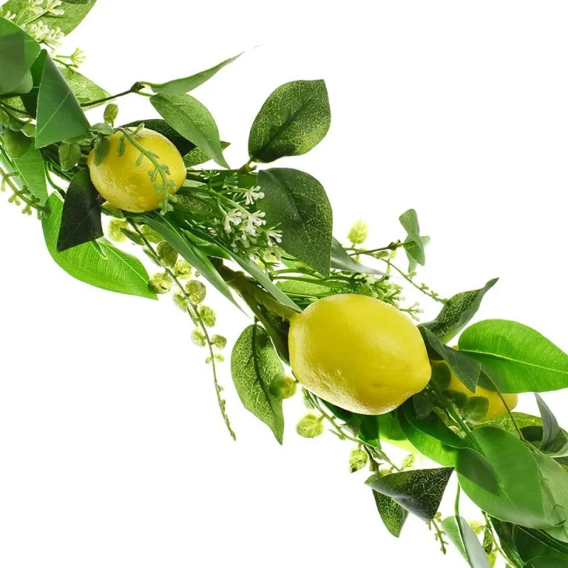 5 foot artificial lemon garland