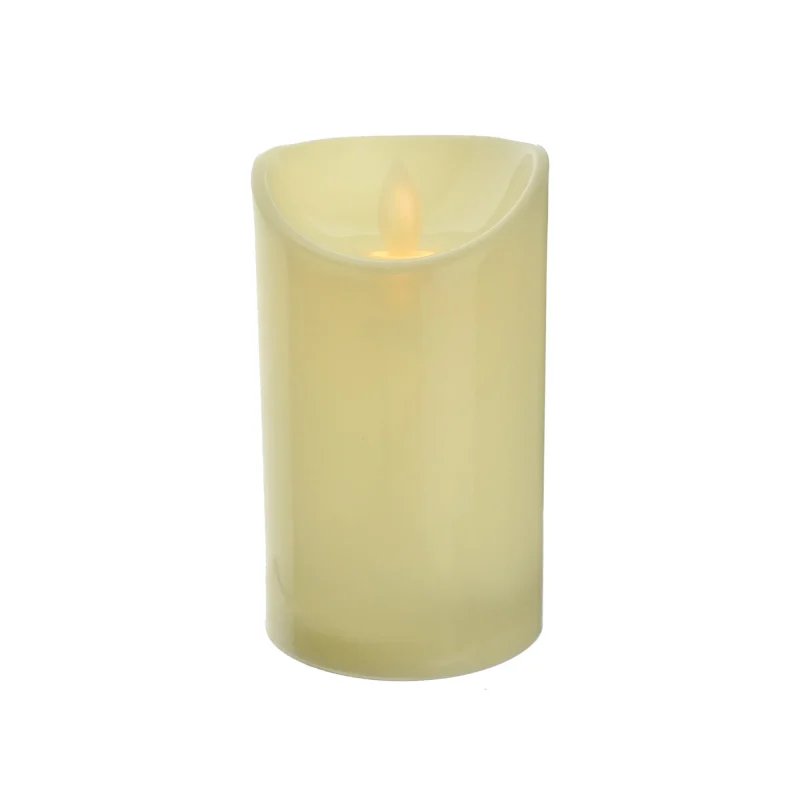 5 inch led plastic flickering flame candle