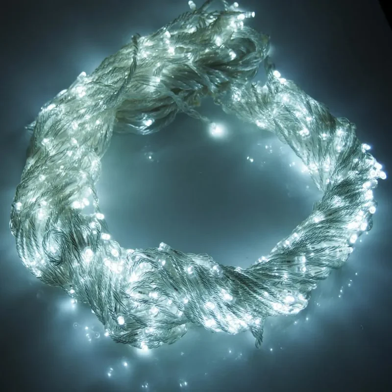 540 led white fairy lights 75 inch curtain