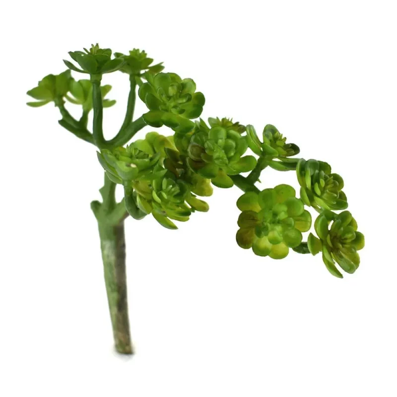 6 inch artificial succulent bush pick