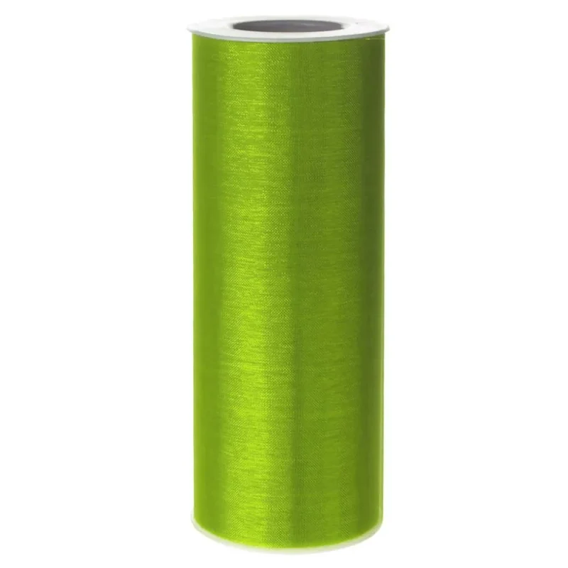 6 inch organza spool roll 25 yards