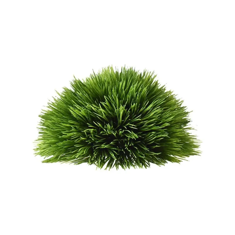 7 inch artificial pine grass half dome