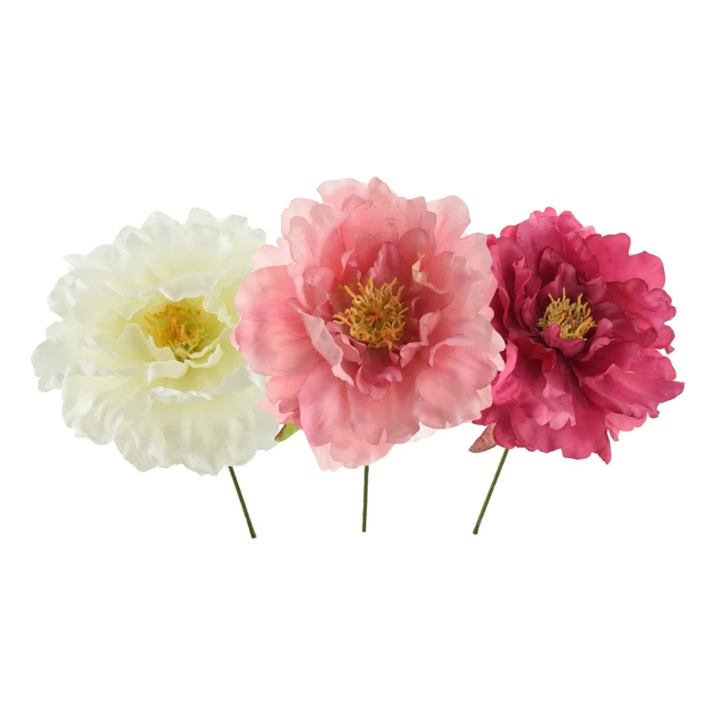 8 artificial peony pick for floral arrangements