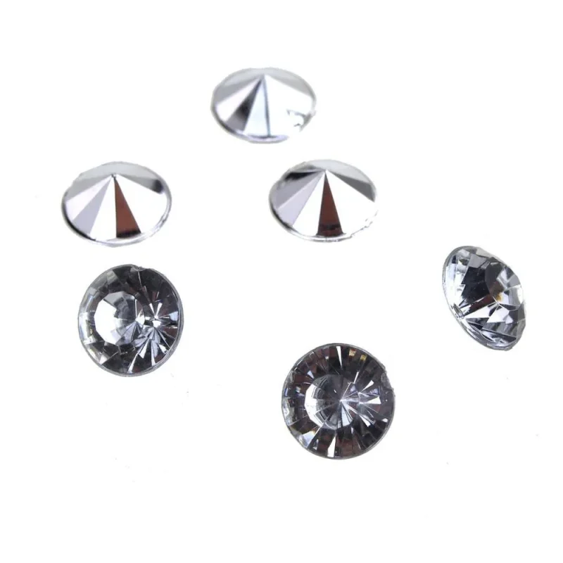 acrylic rhinestone diamond shaped stones