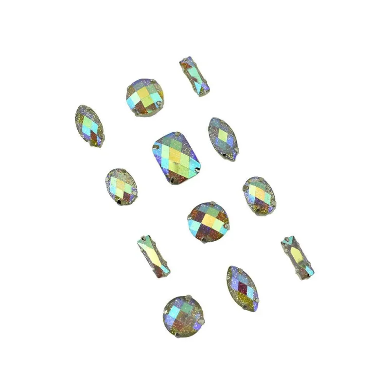 ammolite gemstone stickers 12 piece variety pack