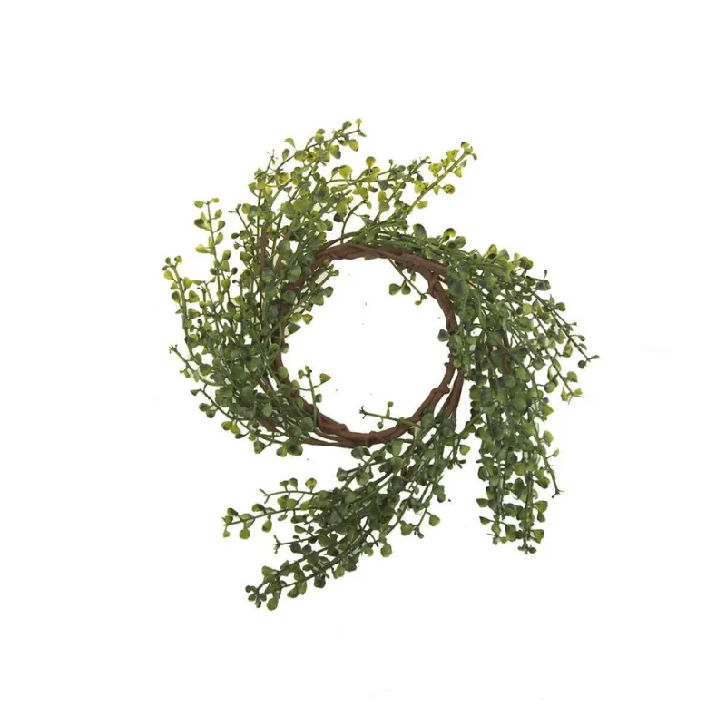 artificial 14 25 peppergrass candle ring