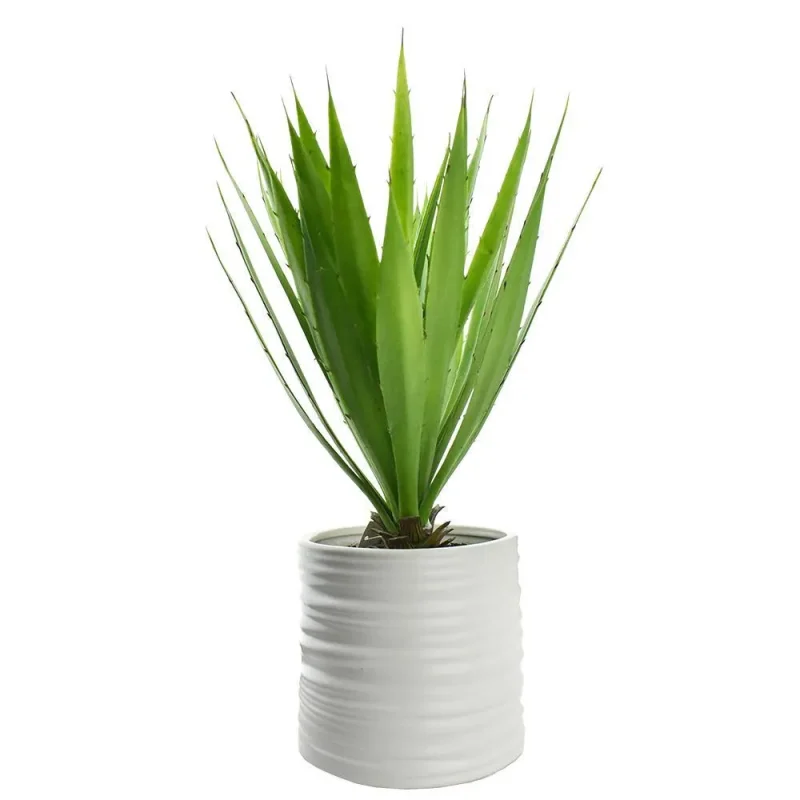 artificial 17 inch yucca plant with pot