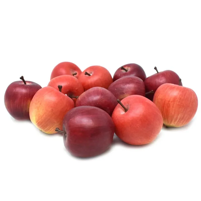 artificial apple fillers 2 x 12 pack vase decor