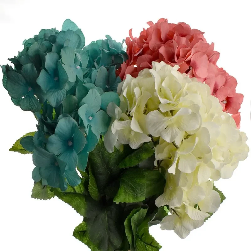 artificial hydrangea stem 23 5 inch