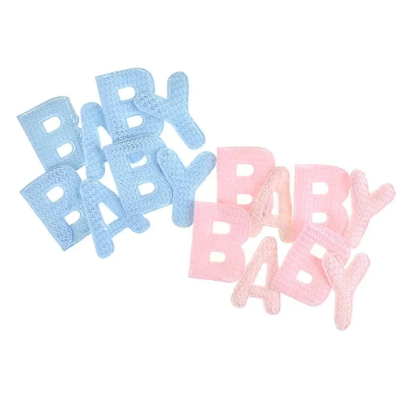 baby crochet knitted letters set 8 piece