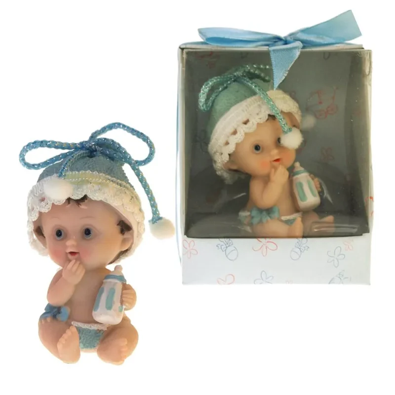 baby shower favors 3 inch cute light blue souvenirs