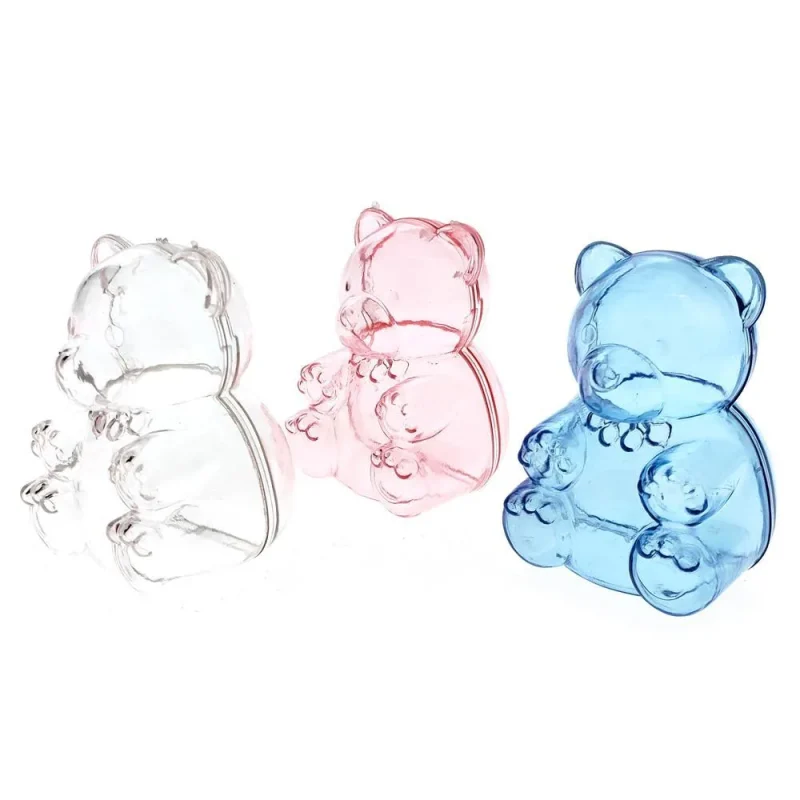 baby shower teddy bear favor boxes 2 5 inch 12 pack