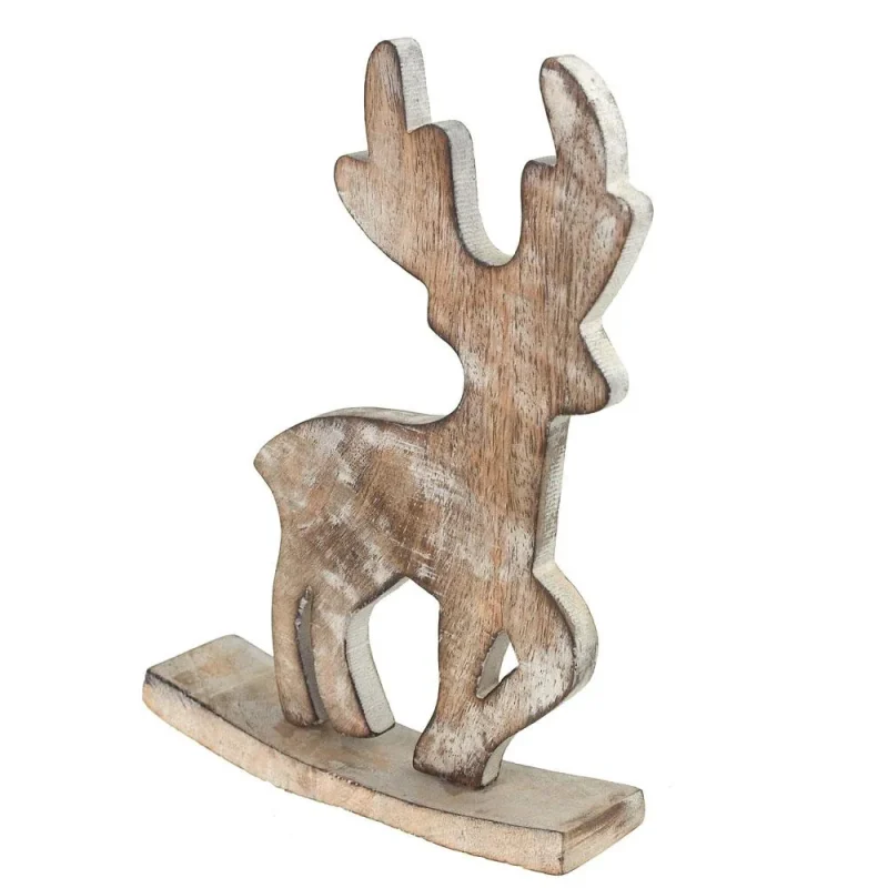 bambi rocking wooden christmas ornament 8