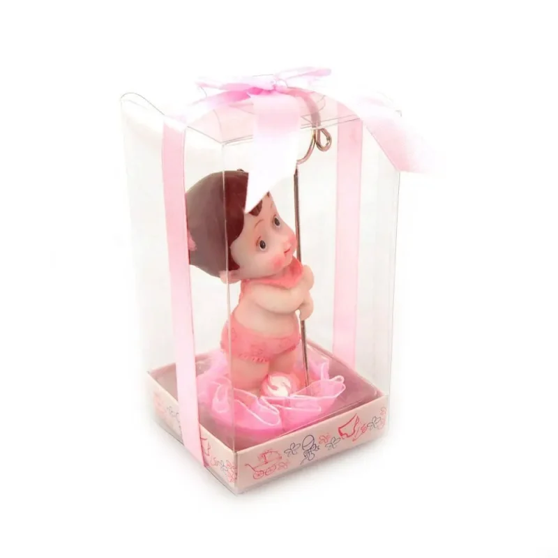 beach baby souvenir baby favors 4 5 inch light pink