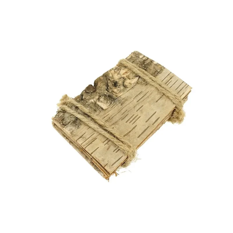 birch bark rectangular bundles 4 x 2 25 6 pack