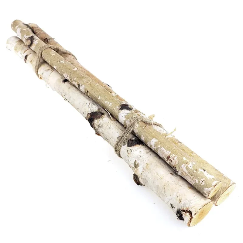 birch wood sticks 24 3 piece bundle