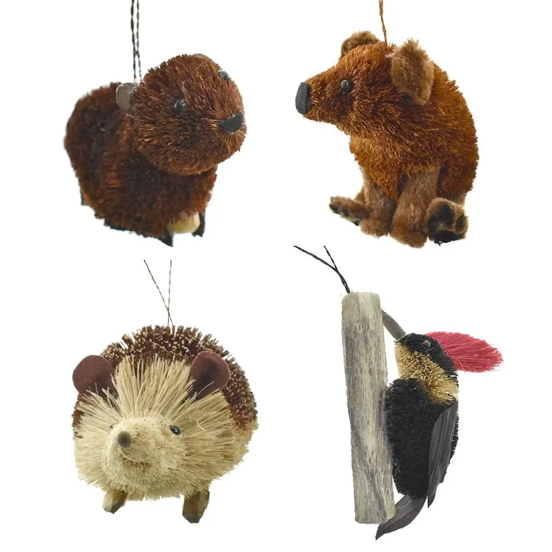 buri woodland animal figurines set of 4