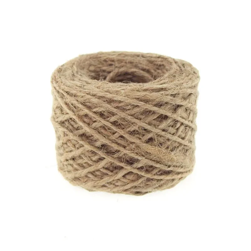 burlap jute twine cord 2mm 10 yards 15 piece set