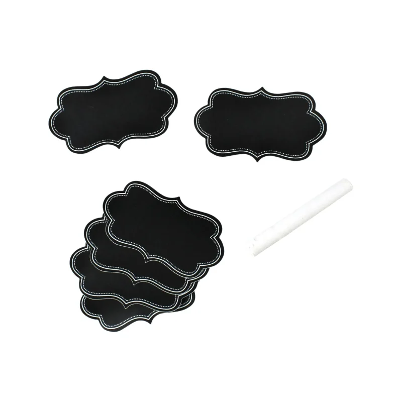 chalkboard labels with chalk 3 25 inch 7 pack