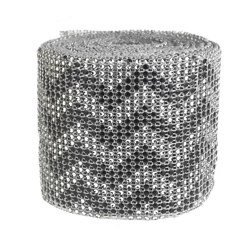 chevron rhinestone wrap ribbon 4 5 x 10yd