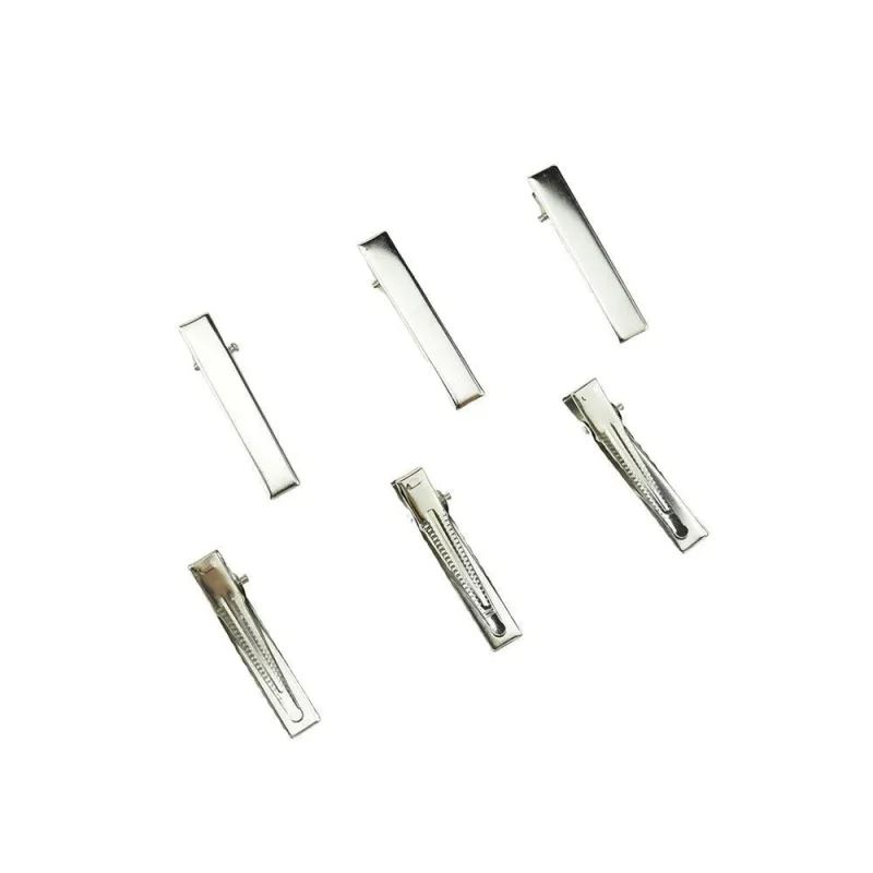 chrome alligator clips 1 5 8 30 pack