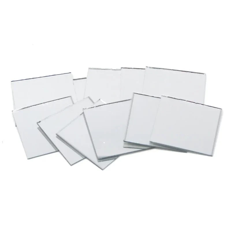 clear 12 pack square table mirrors 1 5 inches