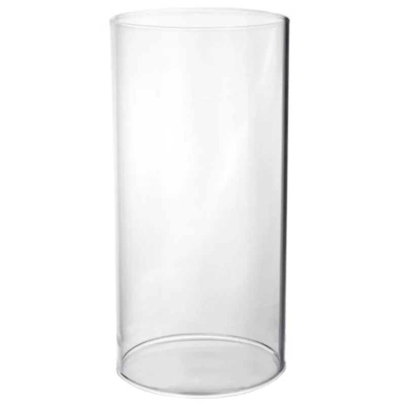 clear 16 x 4 hurricane candle holders 12 pack glass vases