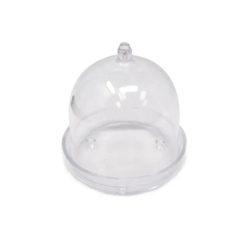 clear acrylic 3 piece mini dome cake stand 2 1 4