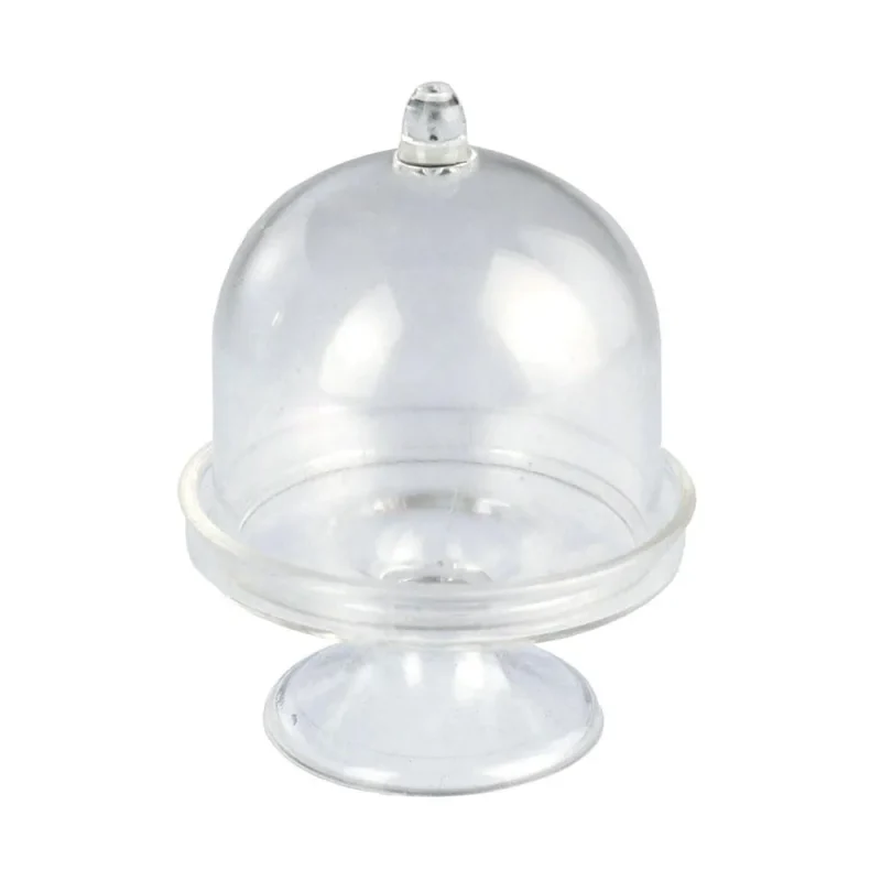 clear acrylic mini cake stand set 3 3 4 inch 12 piece