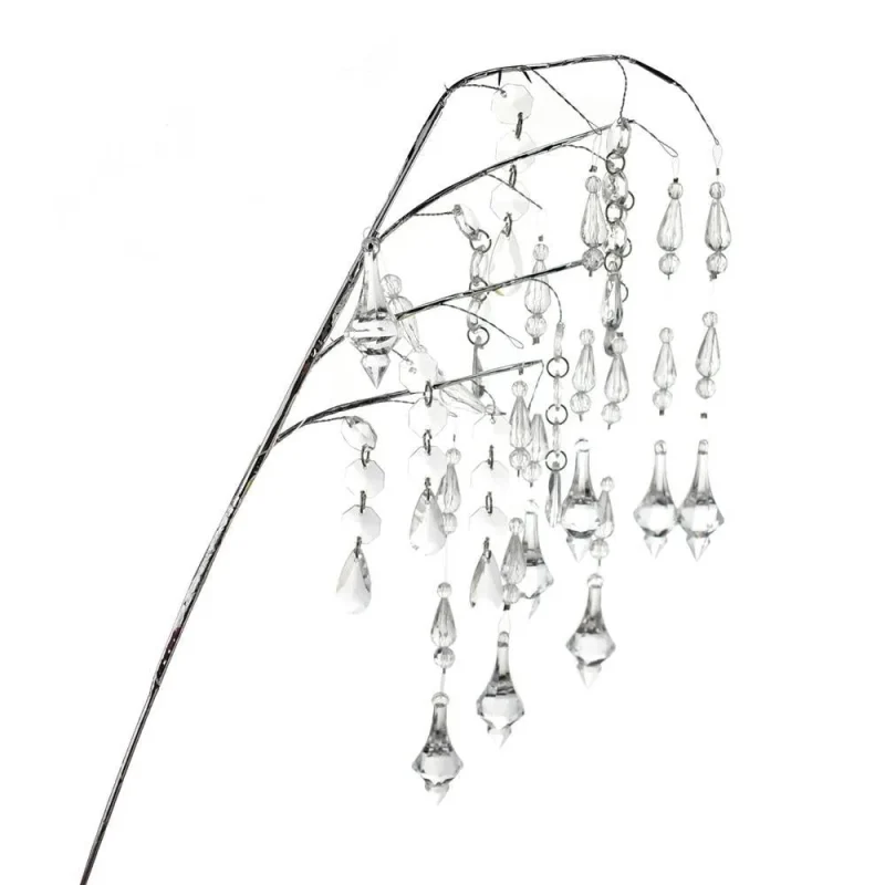 clear acrylic tear drop flexible spray 19 inch