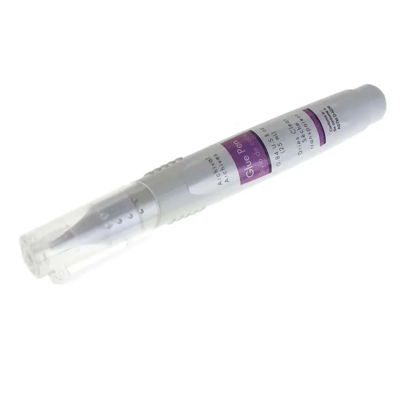 clear archival glue pen 5 75 x 25ml