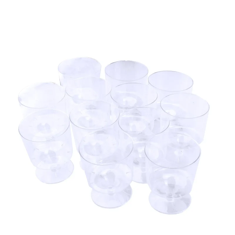 clear plastic dessert cups 3 1 4 12 pack