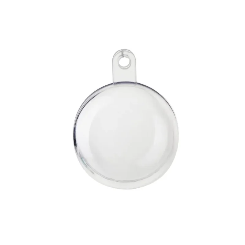 clear plastic fillable ball ornaments 1 25 x 12